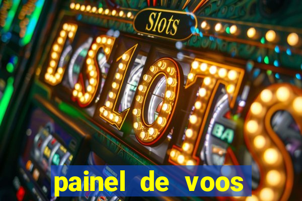 painel de voos santos dumont